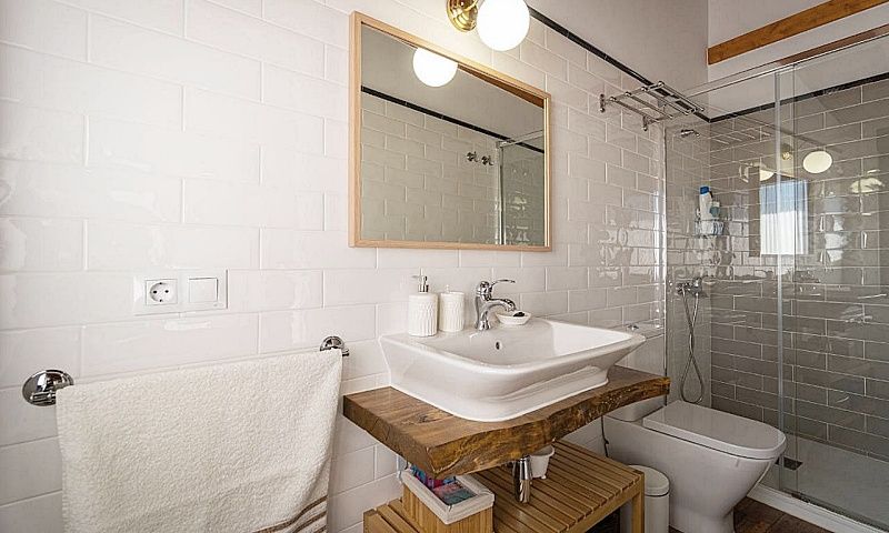 Casa rural casa Calero, bano. Casa Rural "Casa Calero", baño.