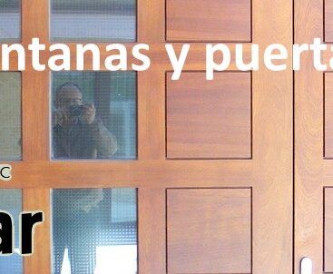 Fábrica de ventanas y puertas de madera Tecmacar.