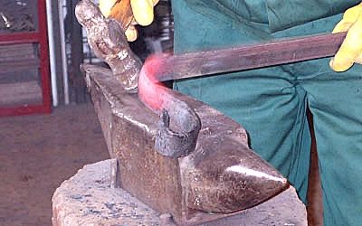 Oficio tradicional, el herrero.